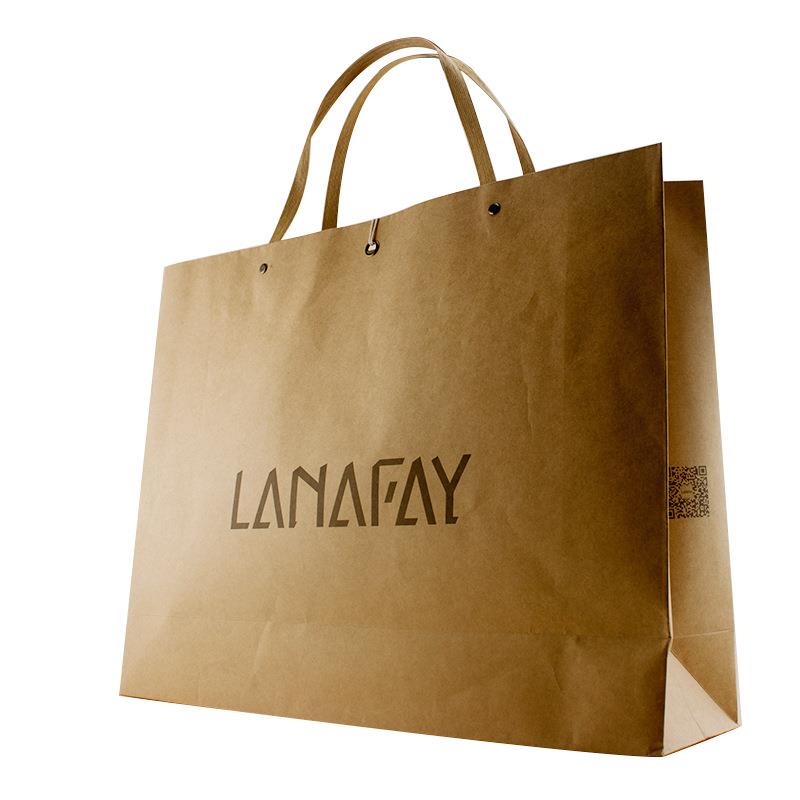 kraft paper shopping bags new design(2)