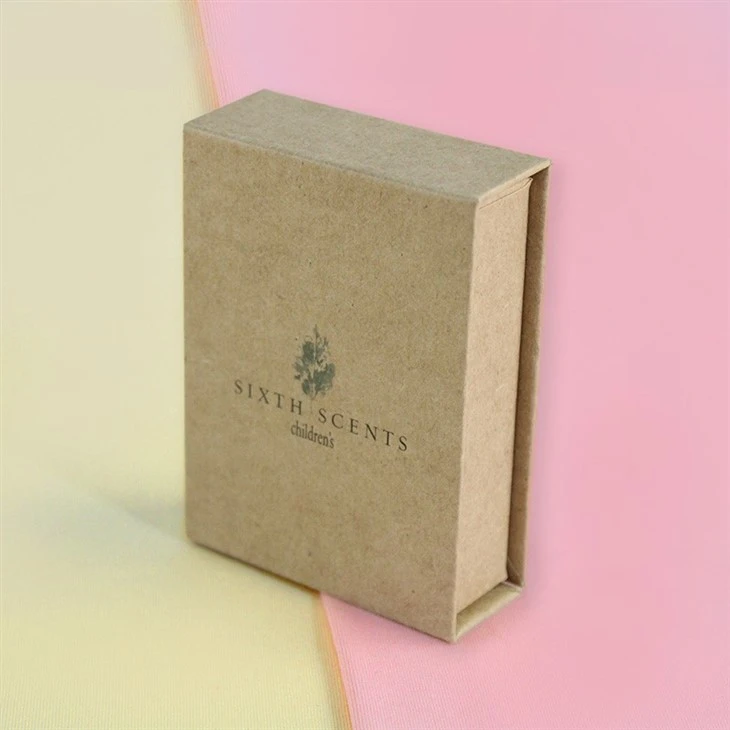 Kraft Pinstripe Magnetic Closure Gift Boxes