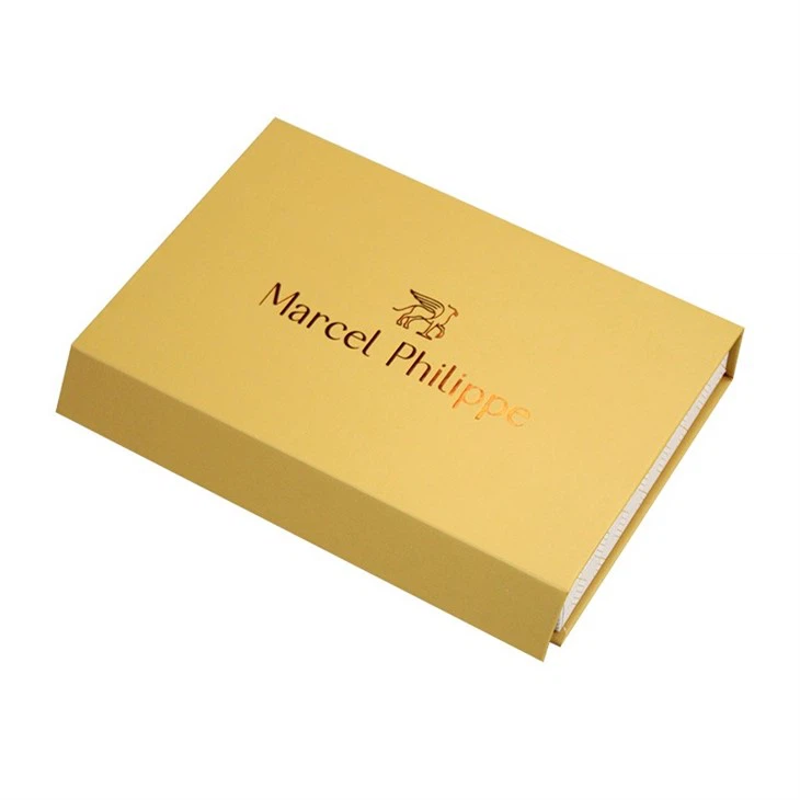 Magnetic Box Full Gold Stamping For Perfume (4)