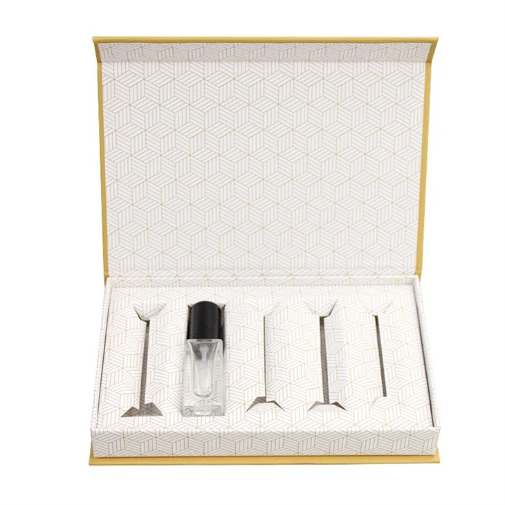 Magnetic Box Full Gold Stamping For Perfume (5)